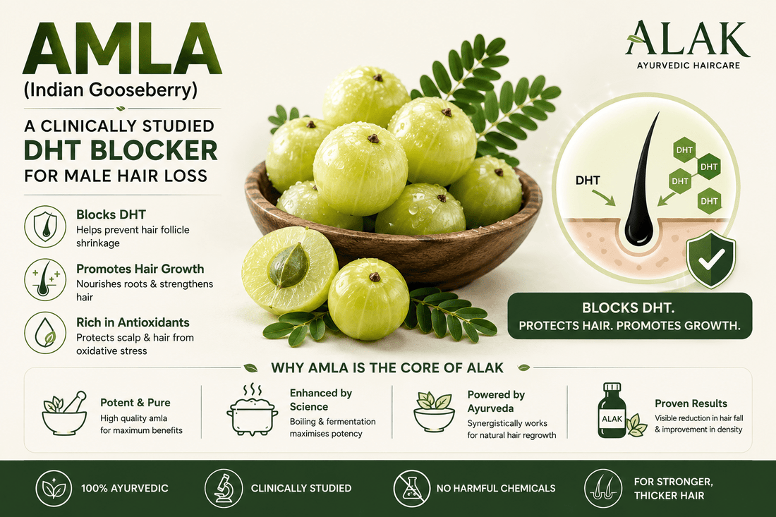 Amla for Hair Loss: The Indian Superfruit That Blocks DHT Naturally - Alak Gentlemen