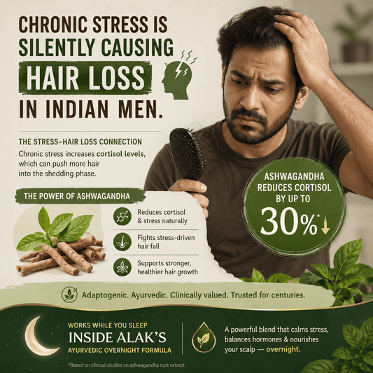 Ashwagandha for Hair Loss: Why the Stress You're Ignoring Is Balding You - Alak Gentlemen