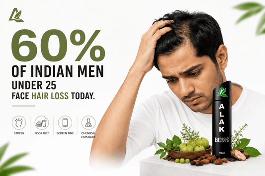 Hair Fall in Your 20s? You're Not Alone. - Alak Gentlemen
