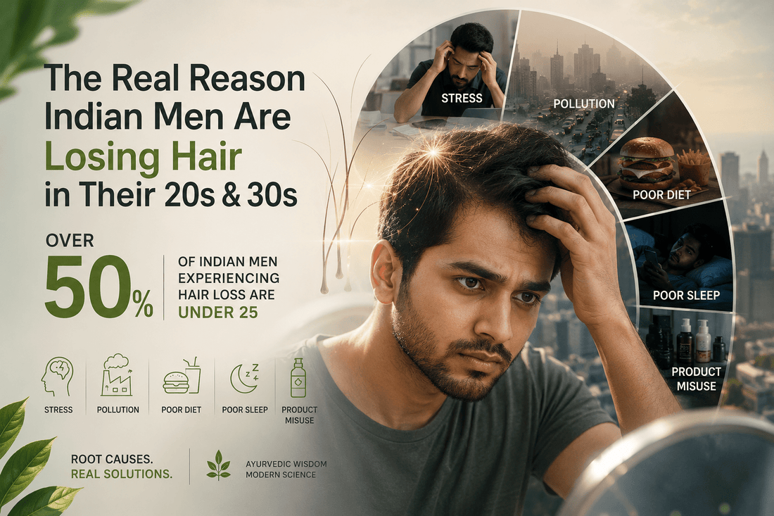 The Real Reason Indian Men Are Losing Hair in Their 20s and 30s - Alak Gentlemen