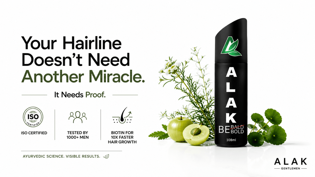 What 90 Days With a Hairfall Solution Actually Looks Like (Week by Week) - Alak Gentlemen