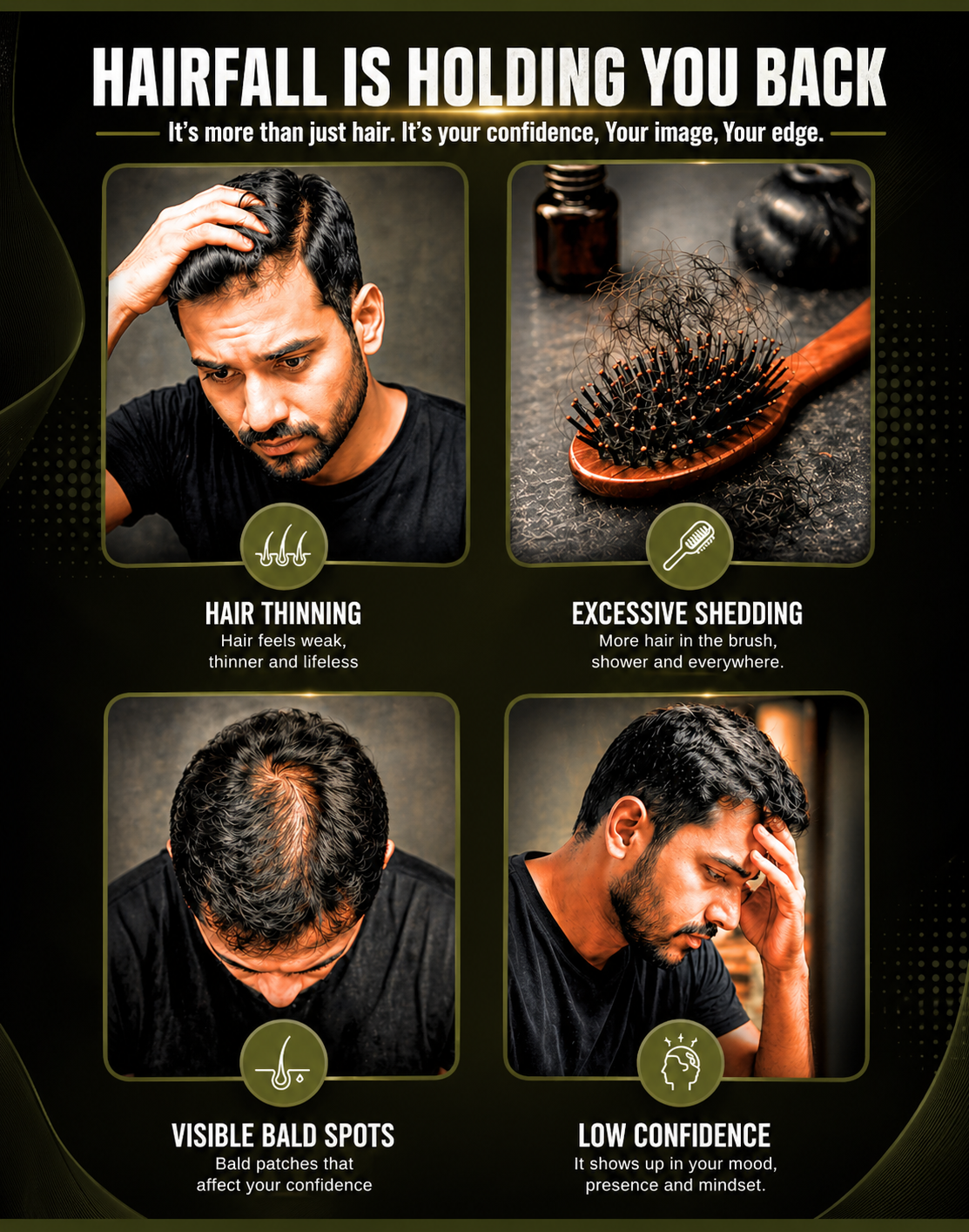 hairfall solution for men