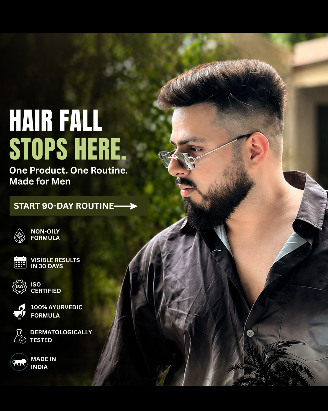 hair fall solution for men